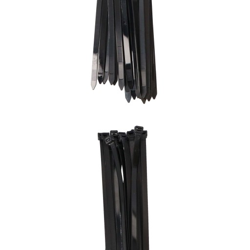 20x sťahovacie pásky Káblové pásky Zipsy 8,8 x 450 mm Silné UV sťahovacie pásky
