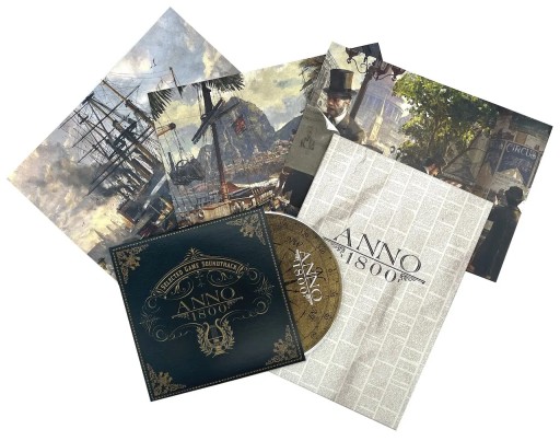 ANNO 1800 OFICIÁLNY SOUNDTRACK + LITOGRAFIE