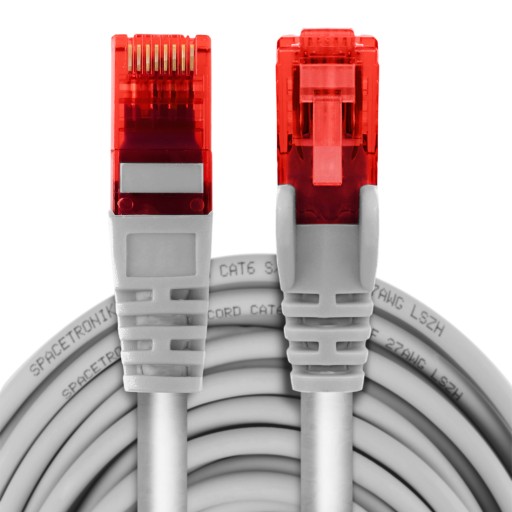 Prepojovací kábel RJ45 CAT 6 U/UTP AWG24, biely, 3 m