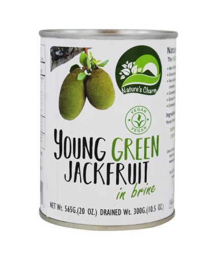 Mladý jackfruit OVOCIE v kúskoch v slanom náleve 565g Nature's Charm