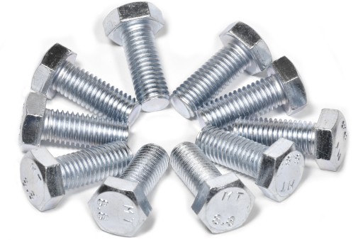 SKRUTKA M8x80 trieda 8,8 DIN933 PLNÝ ZÁVIT - 10 kusov