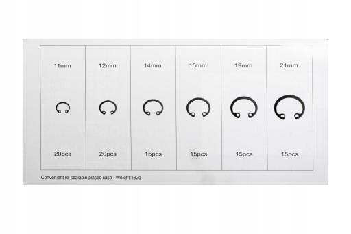 E-CLIP SET PRSTENY SET 100 EL INTERNAL Forsage