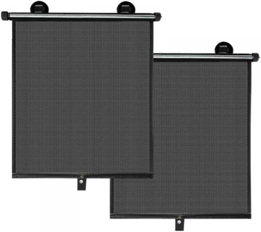 AUTOSLUNEČNÉ ROLETY DO AUTO ŽALÚZIE ROLETY 2 kusy 40x45cm