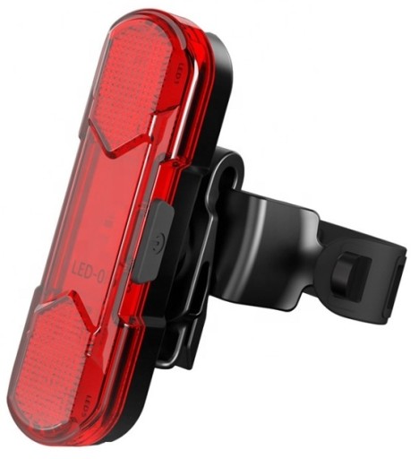 LED ZADNÁ BICYKLE LAMPA USB PRE ZADNÝ BICYKEL