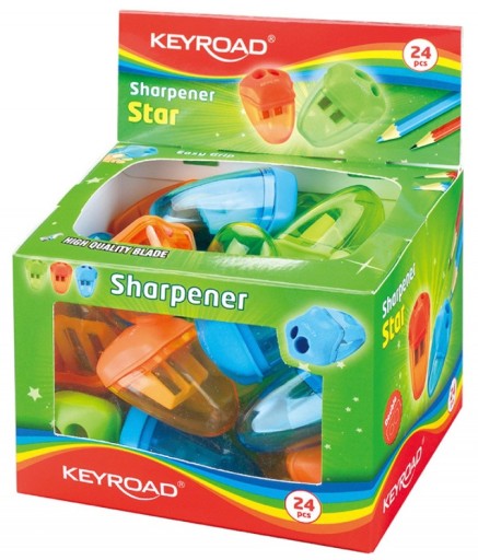 BRÚŠKA KEYROAD STAR, PLASTOVÁ, DVOJITÁ, S NÁDOBOU,