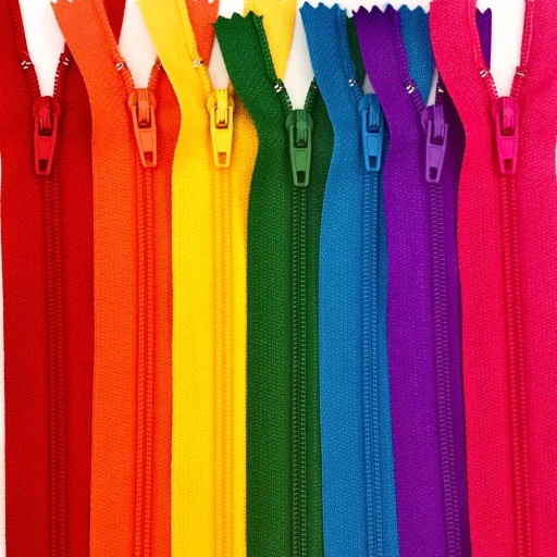Špirálový zips 3mm dĺžka 45cm 10ks