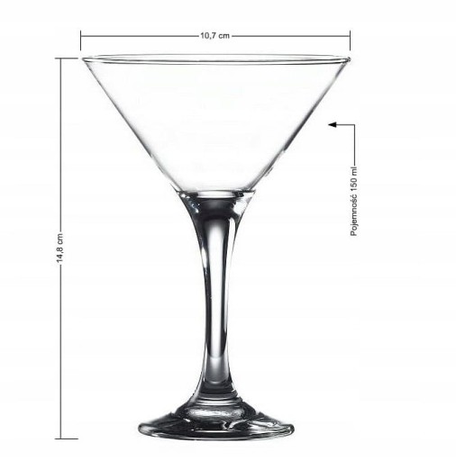 Glasmark MARTINI GLASS 150ml na nápoje