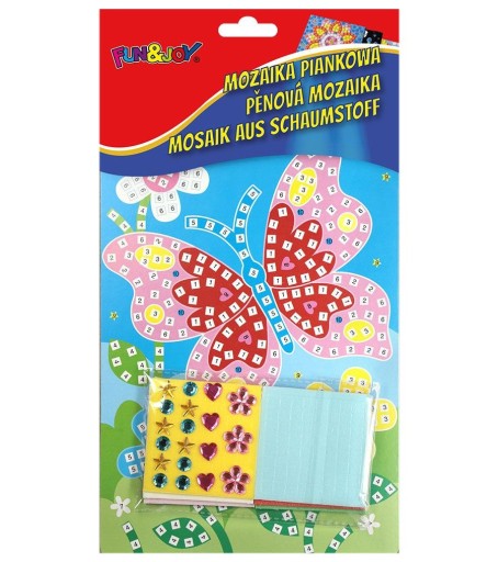 Penová mozaika Fun&Joy Butterfly