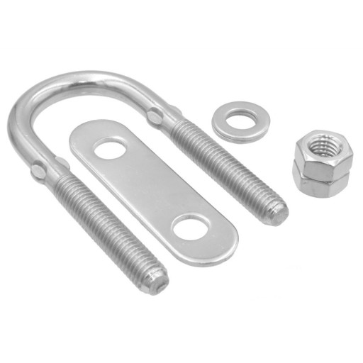 U-BOLT UPEVŇOVACIE OKO A4, NEREZ, M10x90