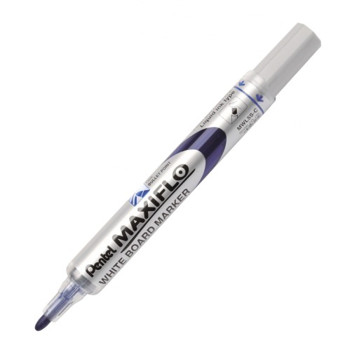 Pentel MWL5S modrý za sucha zmazateľný popisovač na biele tabule