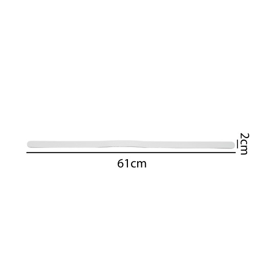 Protišmyková nálepka na schody vaňa 61cm x 2 cm