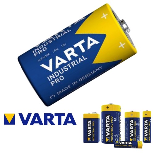BATÉRIE LR14 VÝKONNÁ BATÉRIA VARTA INDUSTRIAL R14 C