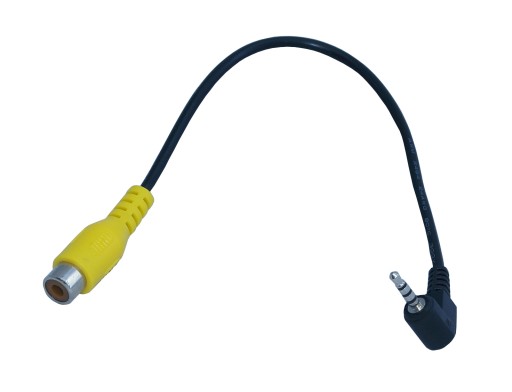 Kábel AV kamery RCA 2,5 Jack Video adaptér 4p