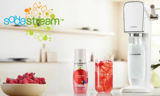 SODASTREAM RED BERRIES KONCENTRÁT LESNÉHO OVOCIA NULOVÝ SIRUP 9L NÁPOJ SO 440ML