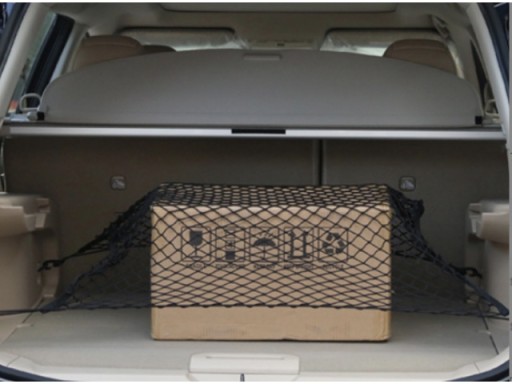 VEĽKÁ SIEŤ NA KUFOR AUTA 90x40cm SIEŤ NA ORGANIZÁTOR DO AUTO
