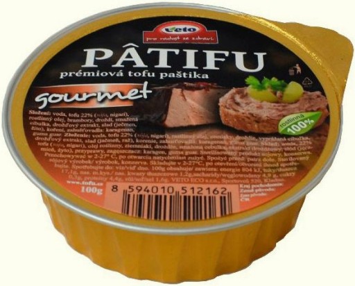 Patifu gurmánska paštéta 100g