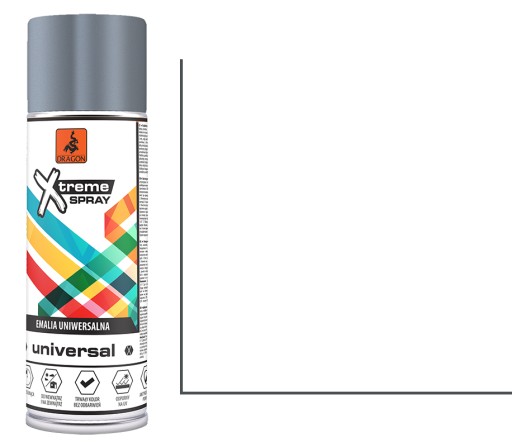 Farba na email SUPER SPRAY 400 ml ANTRACITOVÁ 7016