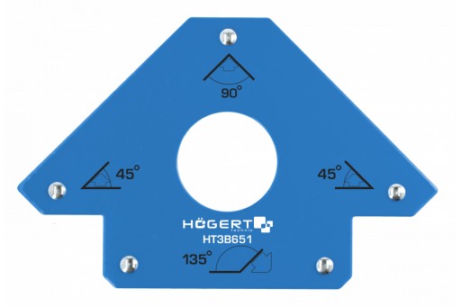 Magnetický zvárateľný uholník 22,5kg Hogert HT3B651