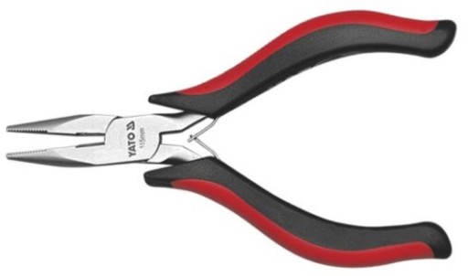 Predĺžené rovné mini kliešte 115 mm Universal