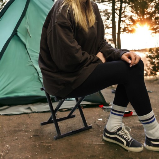 Skladacia rybárska stolička, turistická stolička na rybolov, kempingové pláže