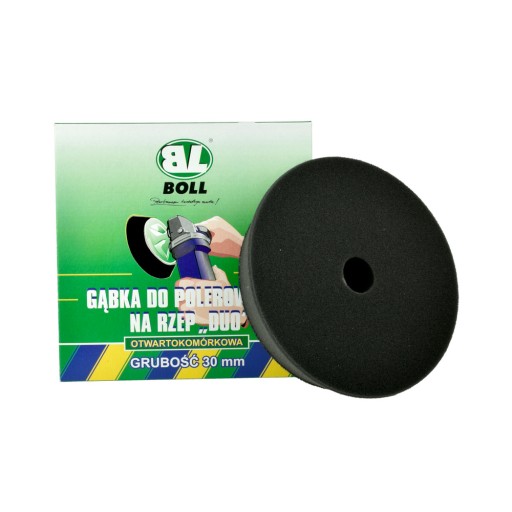 BOLL LEŠTIACA HUBKA NA VELCRO, ČIERNA 150/30mm