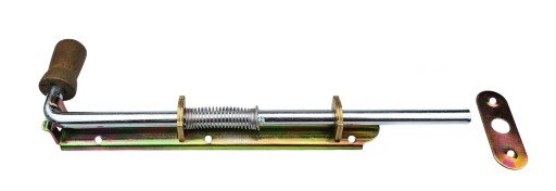 PRUŽINOVÁ ZÁPADKA DVERÍ 250 mm ÚZKA