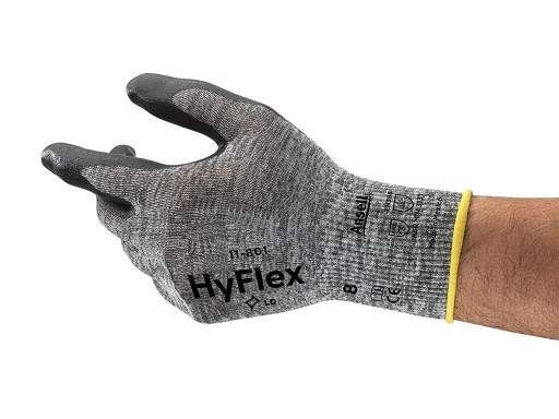 Pracovné rukavice ANSELL HyFlex 11-801 na ochranu zdravia a bezpečnosti pri práci