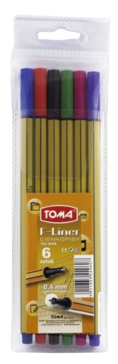 TOMA FINNER 0,4MM 6 FAREB F-LINER TO-344 TOMA