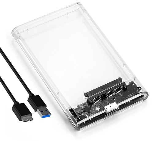 HDD POCKET SATA 2.5 DRIVE DRIVE USB 3.2 PRENOS AŽ 5 Gbps