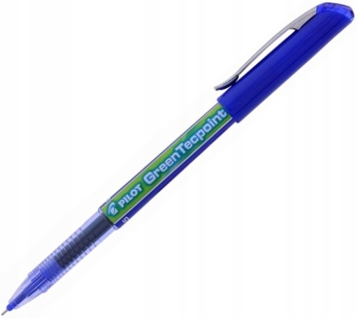 PILOT GREEN TECPOINT modré guľôčkové pero