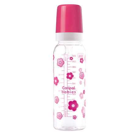 CANPOL BOTTLE 250ML FĽAŠE + cumlík QUICK 12+