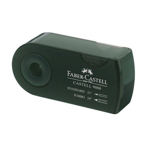 Umelecké dvojité orezávatko - Faber-Castell - zelené