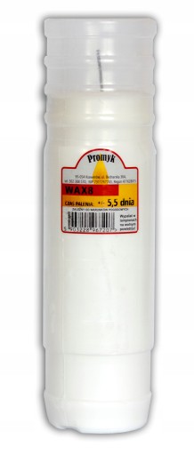 PARAFÍNOVÁ vložka do sviečok WAX8 PROMYK HIT!