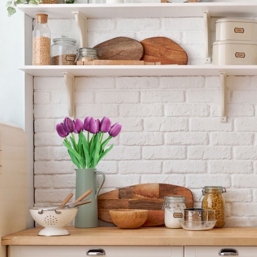 TULIPS TULIPSOVÁ KYTICA umelé kvety, ako ozajstné, dekoračné na balkón