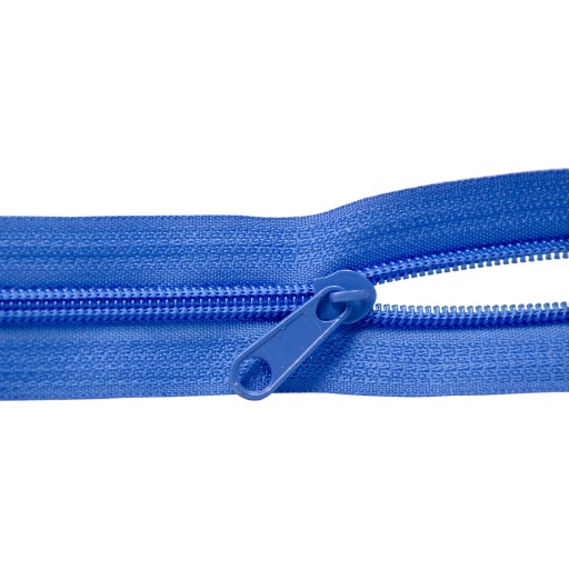 Páska na zips 5mm MODRÁ 10 zipsov 5m
