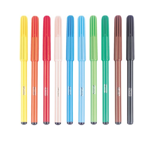 Stredoškolské fixky, 10 farieb, 2mm, HERLITZ