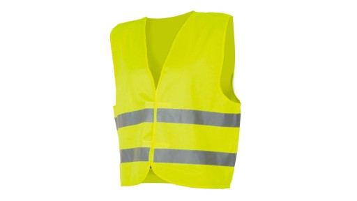 VIRAGE- Žltá výstražná vesta 3XL