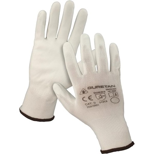 Guretan Set A PU pracovné rukavice veľkosť 10 - XL 12 PÁROV