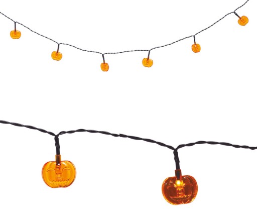 LED SVETLÁ DEKORÁCIA VENCICE, HALLOWEENSKÉ TEKVICE
