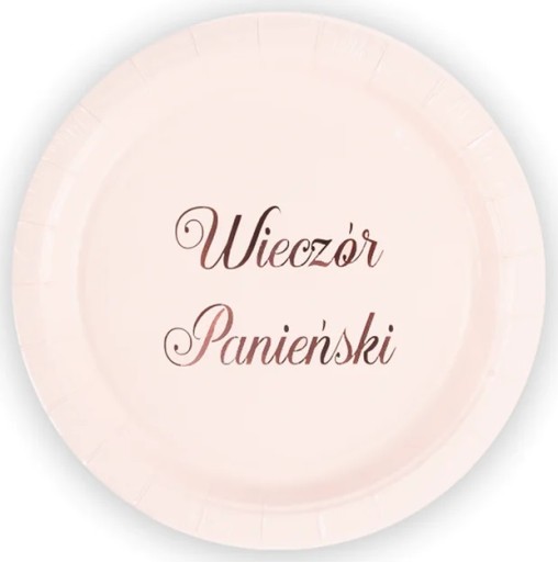 Slepačie párty taniere 18 cm, 6 kusov