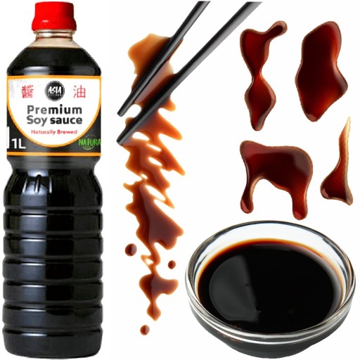 Prémiová prírodná sójová omáčka na sushi 1000 ml