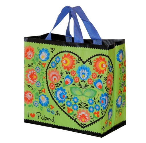 NÁKUPNÁ TAŠKA 24L FOLKLÓR / STROM 35 X 34 X 19