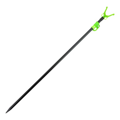 Teleskopický stojan na udice, kovový stojan na udice so zámkom, 72-124 cm