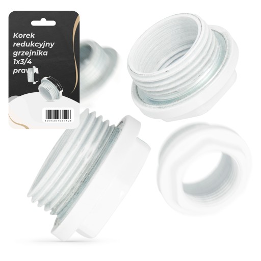 Redukčná zátka chladiča 1''x3/4'' pravá