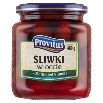 Provitus Slivky v octe, 480g