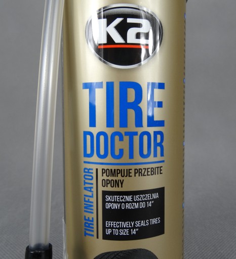 K2 TYRE DOCTOR SADA NA OPRAVU PNEUMATÍK NÁHRADNÉ KOLESO