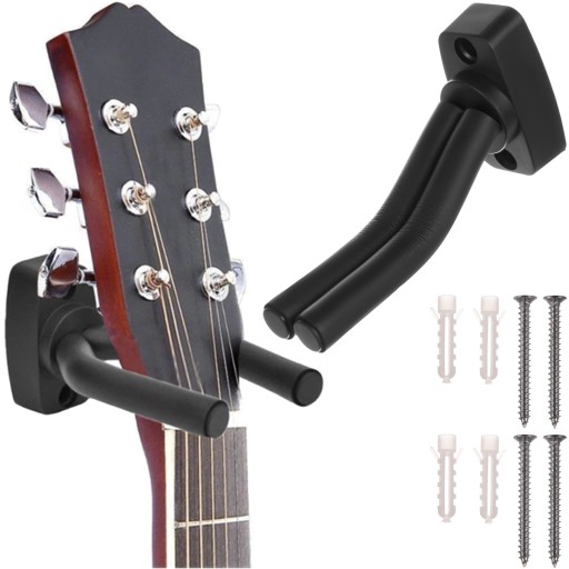 VEŠIAK HÁK DRŽIAK GUITAROVÝ DRŽIAK ŠTÍVKU NÁSTENNÝ STOJAN NA GITURU na stenu