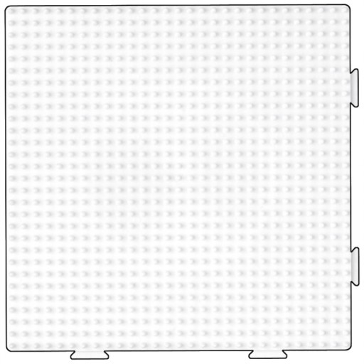 234 HAMA BEADS MIDI PAD VEĽKÝ ŠTVORK