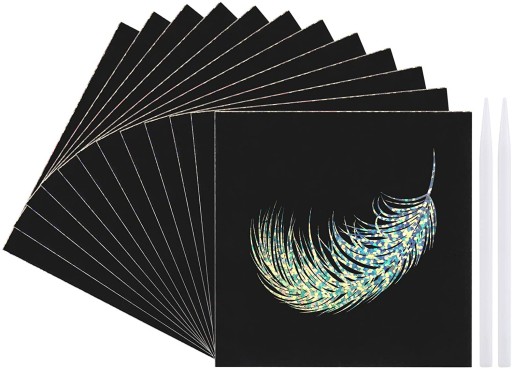 Čarovná zošitka HOLOGRAPHIC Scratch Book