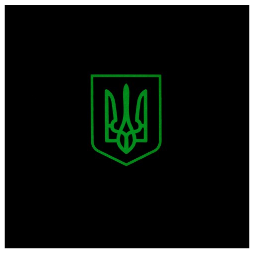VELCRO NÁŠIVKA UKRAINE FLAG VERTIKÁLNY PLÁŠŤ M-TAC FLUORESCENT
